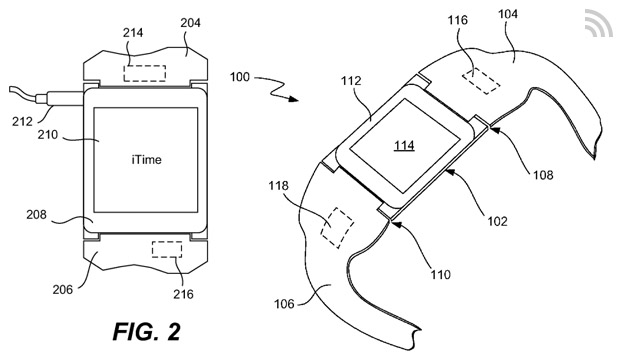 apple--iTime-smartwatch-patent