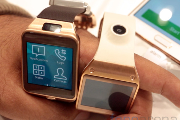 Gold Galaxy Gear 2 Smartwatch