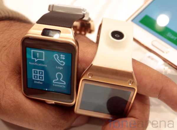 Gold Galaxy Gear 2 Smartwatch