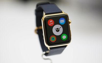 Gold Apple Watch