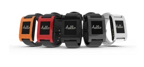 Pebble smartwatch colours