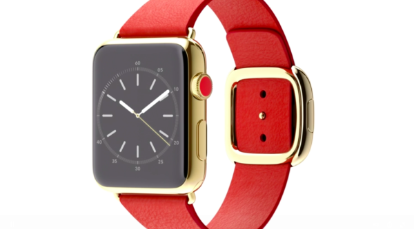 Gold Apple Watch Face