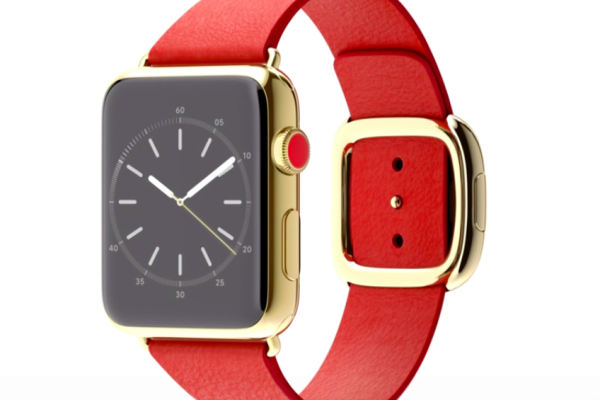 Gold Apple Watch Face