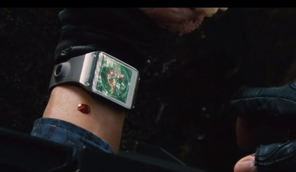 Samsung Galaxy-Gear-Smartatch in Jurassic World Movie